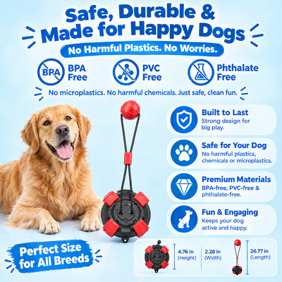 Suction Cup Dog Tug Toy